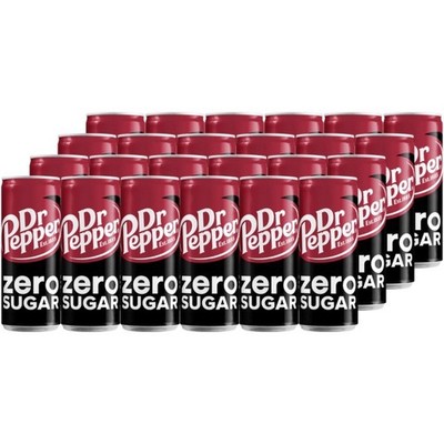 5902860418269 Dr Pepper Zero Sugar Napój gazowany o smaku owocowym 0,33 l x 24 s