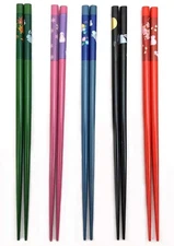 JapanBargain 3644, Bamboo Chopsticks Reusable Japanese Chinese Korean Chopsti...