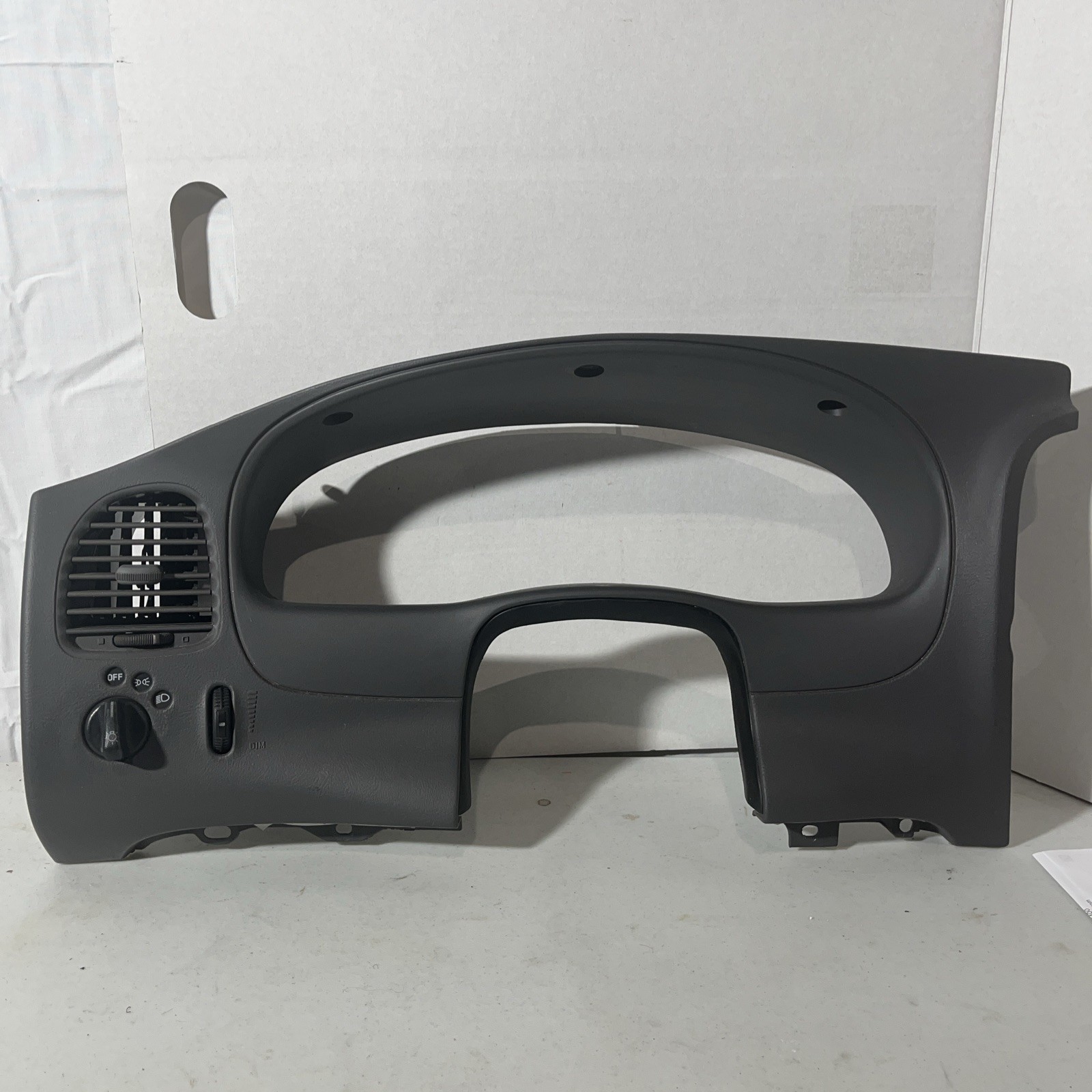 1995-2004 Ford Ranger Dash Cluster Instrument Panel Trim Bezel Dark Gray OEM