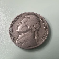 1946 D JEFFERSON NICKEL  Post War