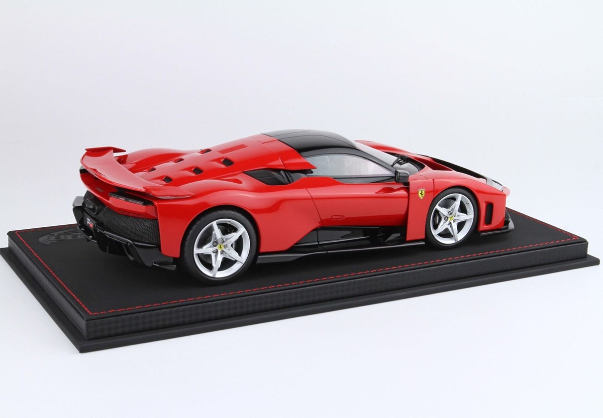 Preorder BBR Ferrari F80 Rosso Corsa 1:18 Model Car Red P18253A