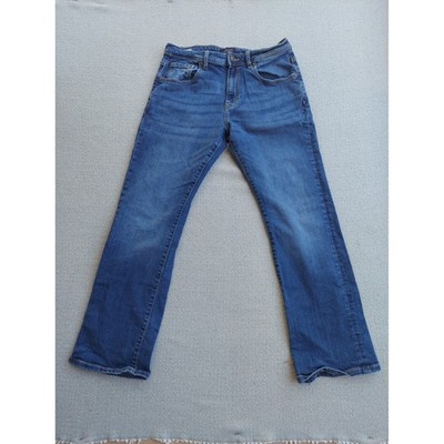 Jack & Jones Jeans Mens 30x30 Blue Boot Cut RYY Medium Wash Denim Casual Pants