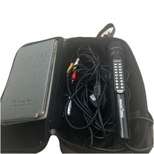 Magic Karaoke Microphones Model ED6000 With Book  Cables. UnTested. Sold AS IS