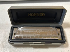 Vintage Hohner Special 20 Harmonica Marine Band 560/20 w/Case Germany