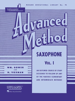 Rubank Advanced Method - Saxophone Vol. 1 (Rubank Educational Library) - GOOD