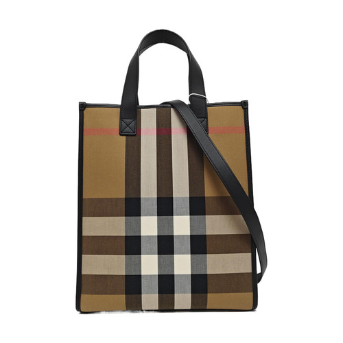 BURBERRY Handbags Cloth Brown Free Shipping | Duties Paid