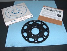 Tilton Racing Ot-iii 5.5 Double Triple Disc Clutch 102t Flywheel Chevy 51-651