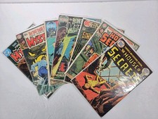 Dc Horror Comics Lot 7 House Of Mystery Secrets Sinister House 1950s-80s Dc Horror Comics Lot 7 House Of Mystery Secrets Sinister House 1950s-80s