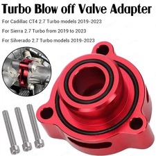Turbo Blow off Valve Adapter BOV Red Fit For Cadillac CT4 2.7 Turbo (2019-2023)