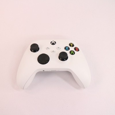 Microsoft 1914 Game Controller White Wireless Xbox Series X|S w/Battery TESTED