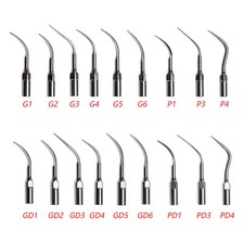 10 X Dental Ultrasonic Scaler Tips Fit EMS WOODPECKER / DTE SATELEC Handpiece