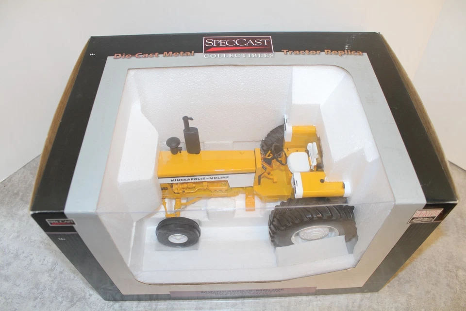 1/16 Spec Cast Minneapolis Moline 955 Diesel Wide Front Tractor New In Box - Image 2 of 4