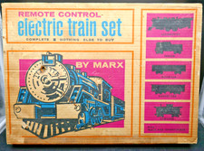 Vintage Marx 4955 Train Set in Box - Locomotive Runs, Sold As-Is Read Desc