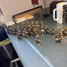 Corinthian Bronze Bust Figures World Cup 2006  & 1966 job lot x 32 