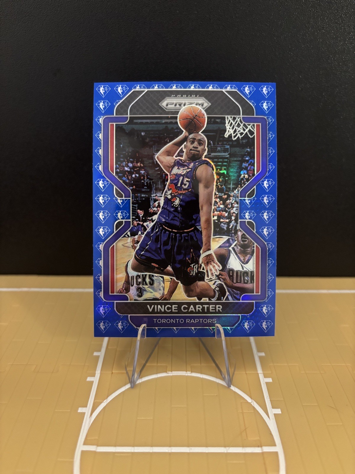 2021-22 Panini Prizm VINCE CARTER Blue Diamond & USA Basketball Cards