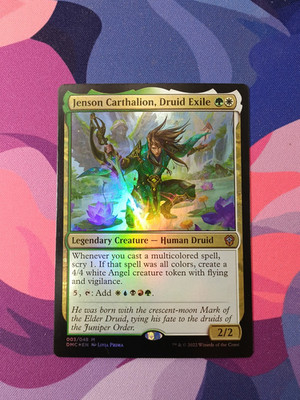 Jenson Carthalion, Druid Exile - Foil | *% Off 2+ | Dominaria United | NM | MTG