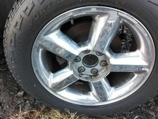 Used Wheel fits: 2014 Chevrolet Tahoe 20x8-1/2 5 spoke covered lug nuts tapered