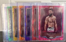 Marketplace image: 2025 Topps Chrome UFC Javid Basharat🌈 1/1, /5, /10, /25, /50, /75 🌈