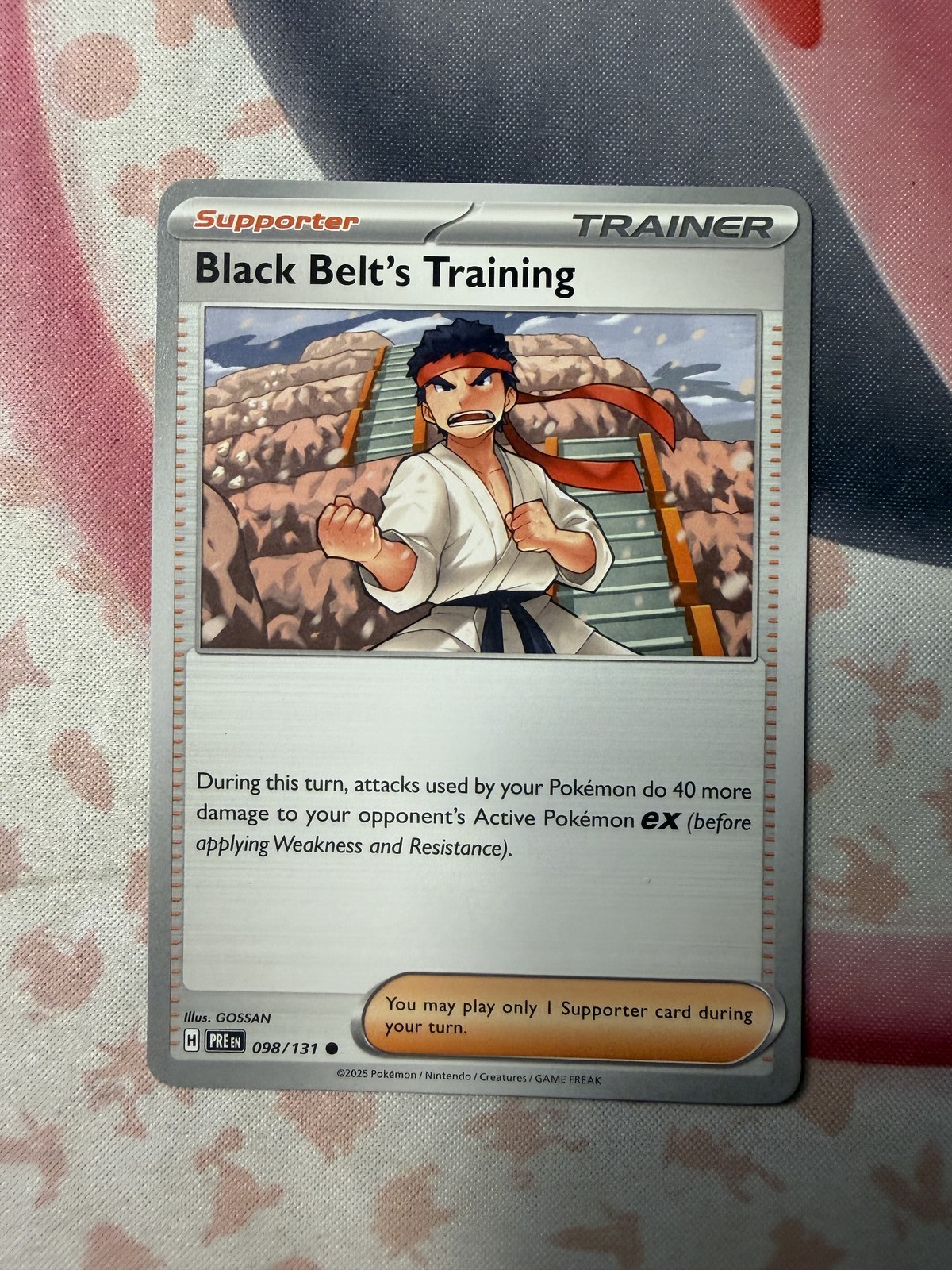 Black Belt's Training - Common SV: Prismatic Evolutions 098/131 NM English