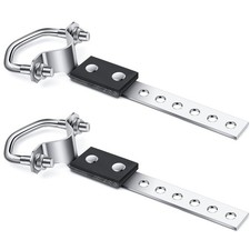 Geetery 1 Pc Exhaust Hangers Muffler Hanger Swivel Tail Pipe Universal Exhaust T