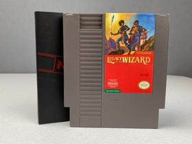Legacy of the Wizard - Nintendo NES - Game, Sleeve - Tested