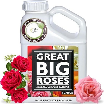 Soil and Rose Fertilizer Booster to Grow The Best Roses and Flowers