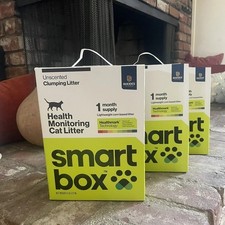 3 BOXES : Smart Box SmartBox Health Monitoring Clumping Cat Litter 16/box