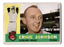 1960 Topps #228 Ernie Johnson Cleveland Indians