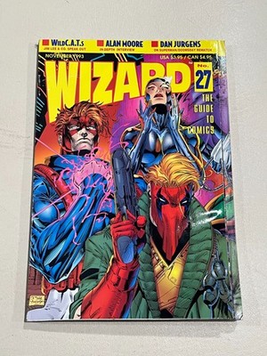 Wizard Magazine November 1993 Issue #27 The Guide to Comics Vintage Marvel Book
