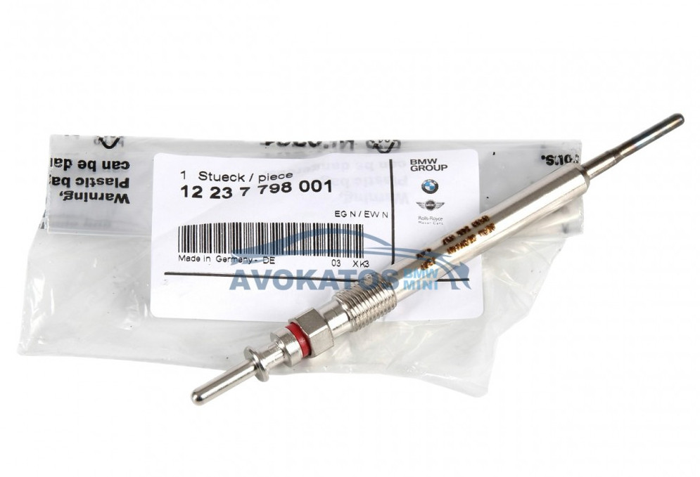 BMW R56 R60 N47 Glow Plug Genuine BMW 12237798001