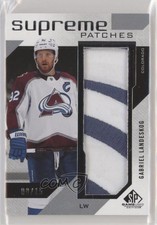 2021-22 Upper Deck SP Game Used Supreme 9/15 Gabriel Landeskog #SP-GL Patch 04f2