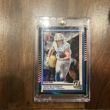 2025 Panini Donruss Ladd McConkey Black Refractor 10/10!