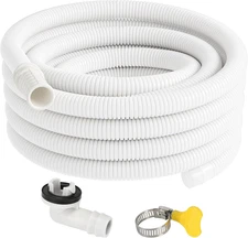 BEWAVE Air Conditioner Drain Hose Kit, Universal Durable Drain Pipe for Mini Spl