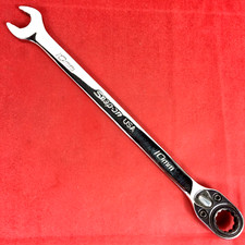 Snap-on 10mm Soxrrm10 Metric Flank Drive Plus Reversible Ratcheting Wrench 2017
