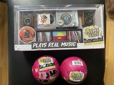 NEW MGA Miniverse Real Music Record Player 2x Series 1 Capsule s Bundle Lot