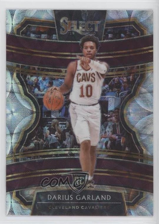 2019-20 Panini Select Concourse Scope Prizm Darius Garland #10 u6m