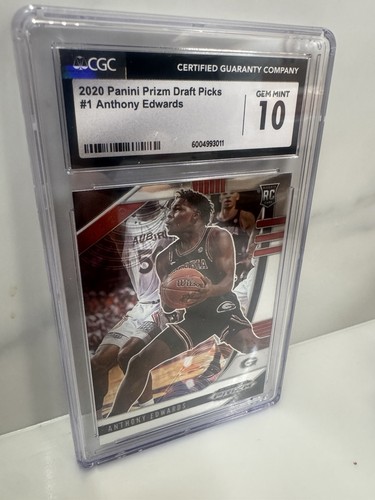 2020 Panini Prizm Draft Picks Anthony Edwards #1 card