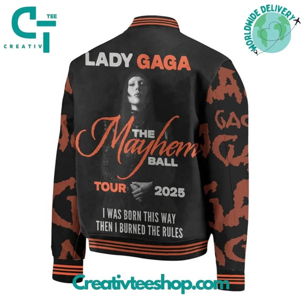 Ld ga The Mayhem Ball Tour 2025 Baseball Jacket