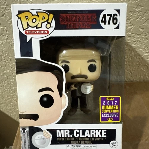 Pop Vinyl Mr Clarke 476 Stranger Things