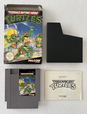 ebay® Auktion 128114343987 | TEENAGE MUTANT NINJA TURTLES OVP mit Anleitung NINTENDO NES SELTEN! ZUSTAND GUT! Thumbnail of ebay® auction 128114343987 | TEENAGE MUTANT NINJA TURTLES OVP mit Anleitung NINTENDO NES SELTEN! ZUSTAND GUT!