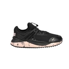 PUMA Pacer Future Marble Lace Up Youth Girls Black Sneakers Casual Shoes 391794