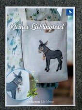 Stickvorlage Kleiner Lieblingsesel Einzelmust...