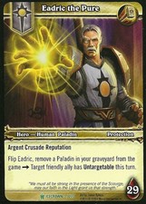 Light Play WoW TCG Eadric the Pure Icecrown World of Warcraft