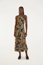 Farm Rio Brazil Fan Toucan Dress Size S