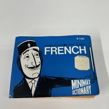 Vintage Minimax Dictionary English-French Translations 1969
