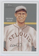 2010 Topps National Chicle Back George Sisler by Chris Felix #236 HOF 0g7