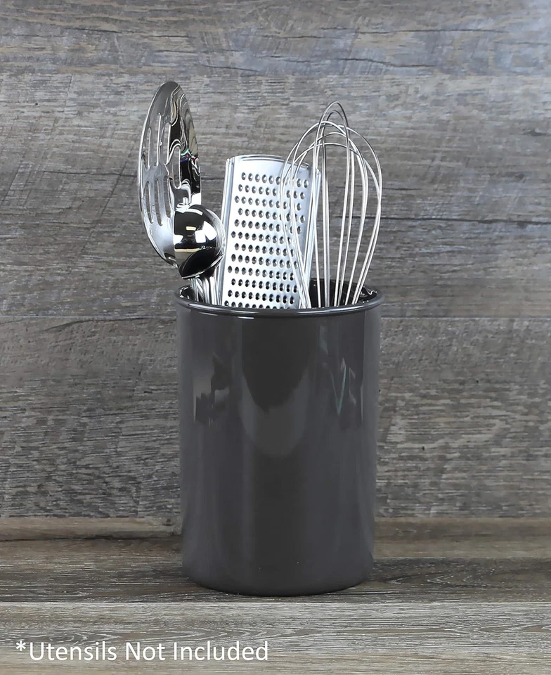 Soporte para utensilios de plástico Reston Lloyd Calypso Basics, gris  Foto 2 de 4