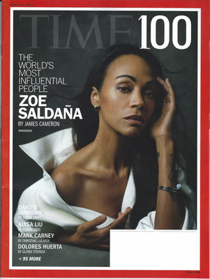 Zoe Saldana - Time 100 Most Influential People - Time Magazine April 2026