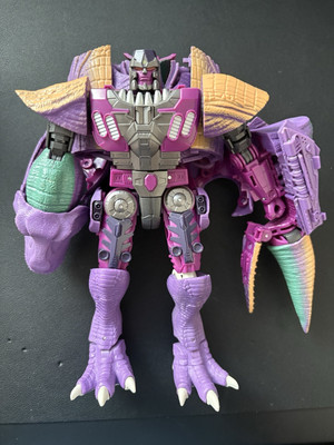 Transformers Kingdom Beast Wars Megatron Used
