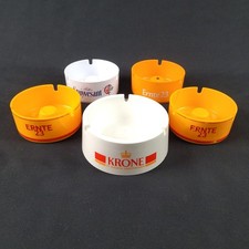 Lot 5 original Aschenbecher 80er Jahre Krone, Ernte 23 ,Stuyvesant aus Kunstoff